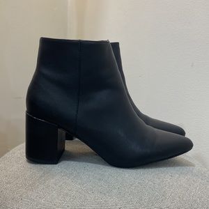 Blondo Tasel Waterproof Black Leather Boots